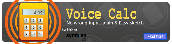 Voice Calc Homepage